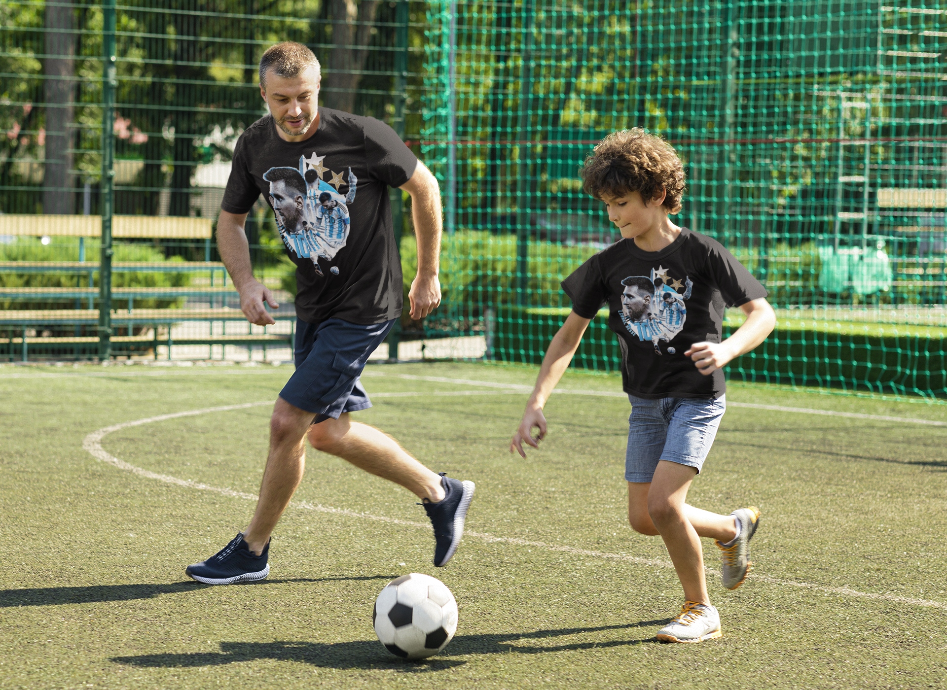 DZIECIĘCA KOSZULKA LIONEL MESSI ARGENTYNA Materiał dominujący bawełna