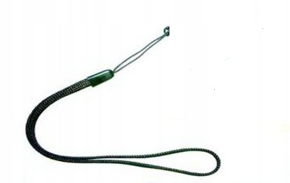 

Smycz do telefonu smyczka do kluczy czarna ok 19cm
