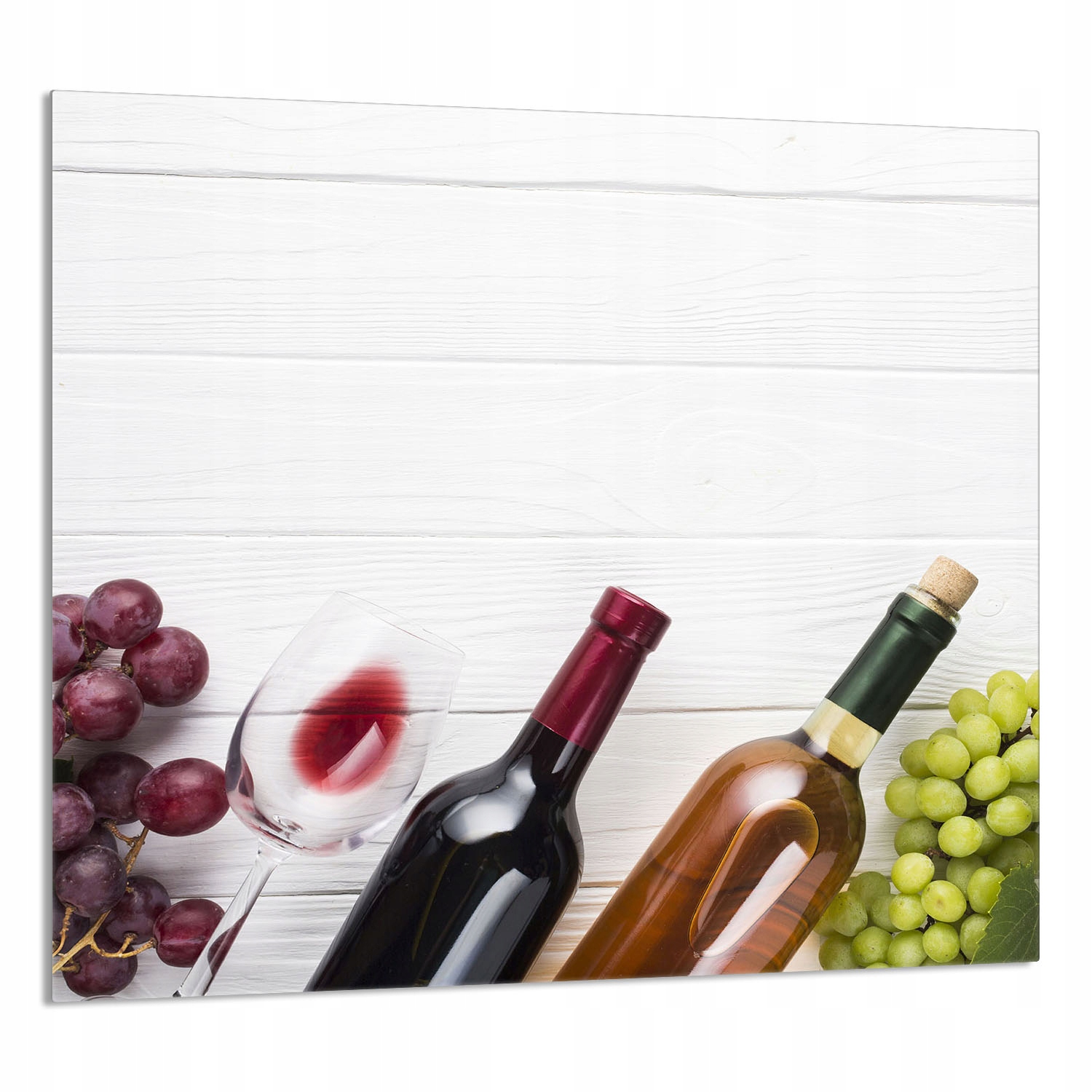 Skleněný Panel Do Kuchyně 65x60 Víno Tvrzené Sklo