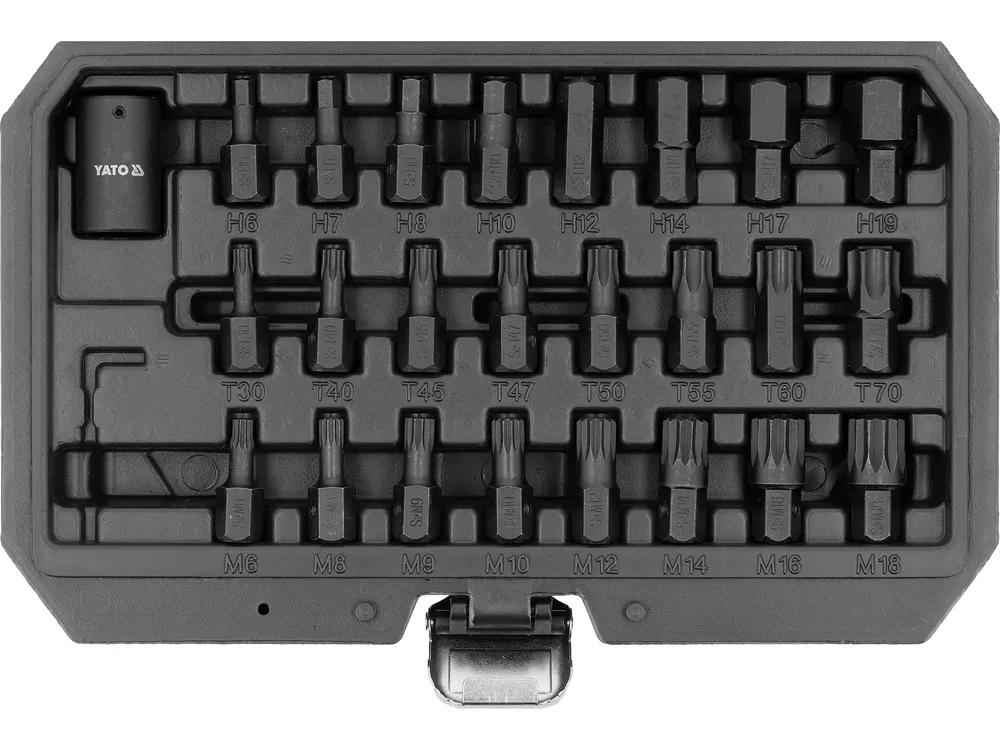 Zestaw Udarowych Kluczy 1/2" Trzpieniowych Z Nasadką 25 El