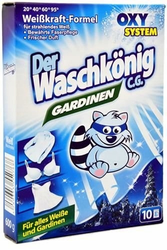 Der Waschkönig Gardinen Proszek do Prania Firan i Białej Bielizny 600 g — 4