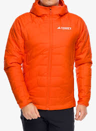 Kurtka męska Adidas Terrex Multi Synthetic Insulated pikowana pomarańczowa S