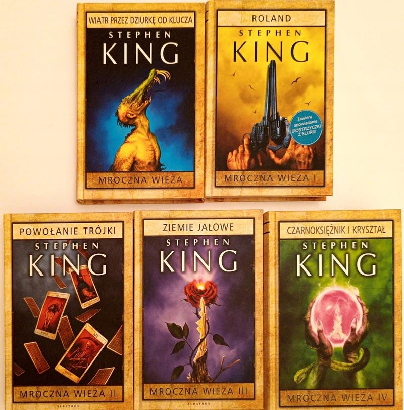 King - MROCZNA WIEŻA 5 tomów Albatros (twarda)