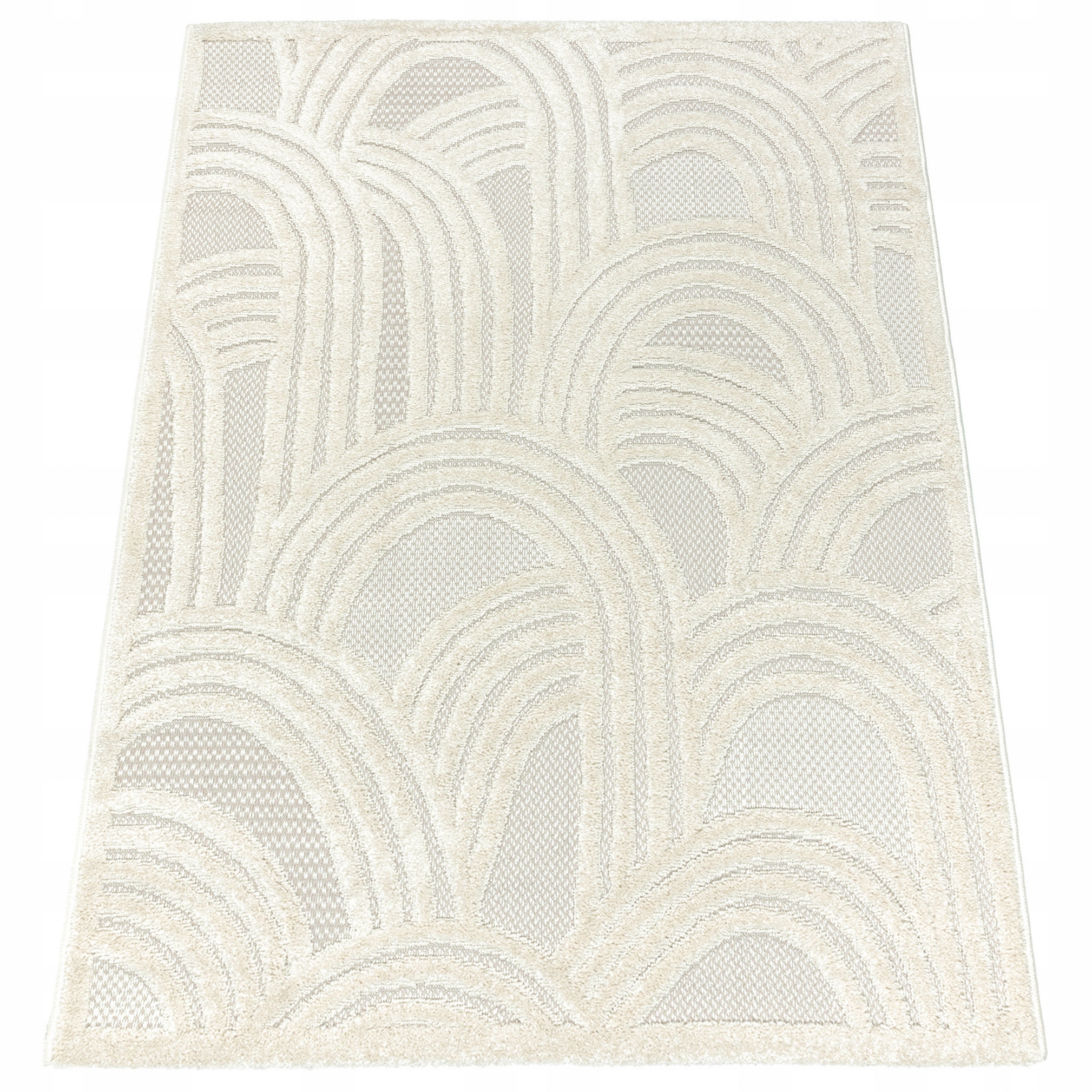 Koberec do obývačky Veľký 160x230 Moderný Módny Elegantný Dvojúrovňový 3D