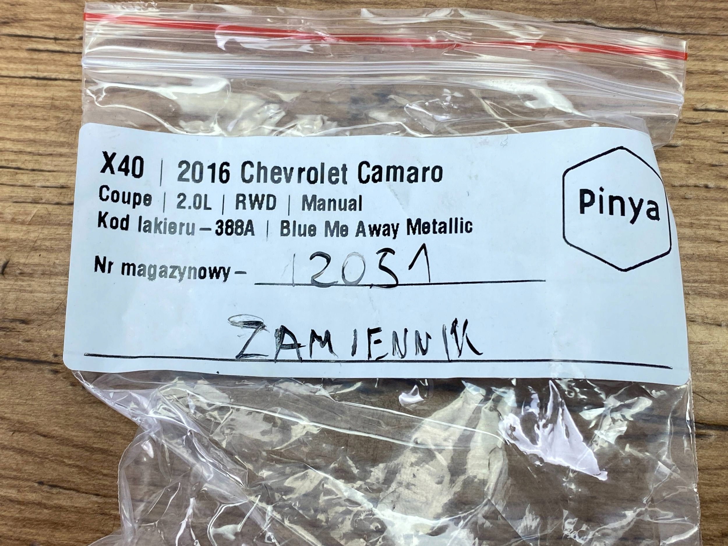 Clé pilot Chevrolet Camaro 2016+ 2.0t