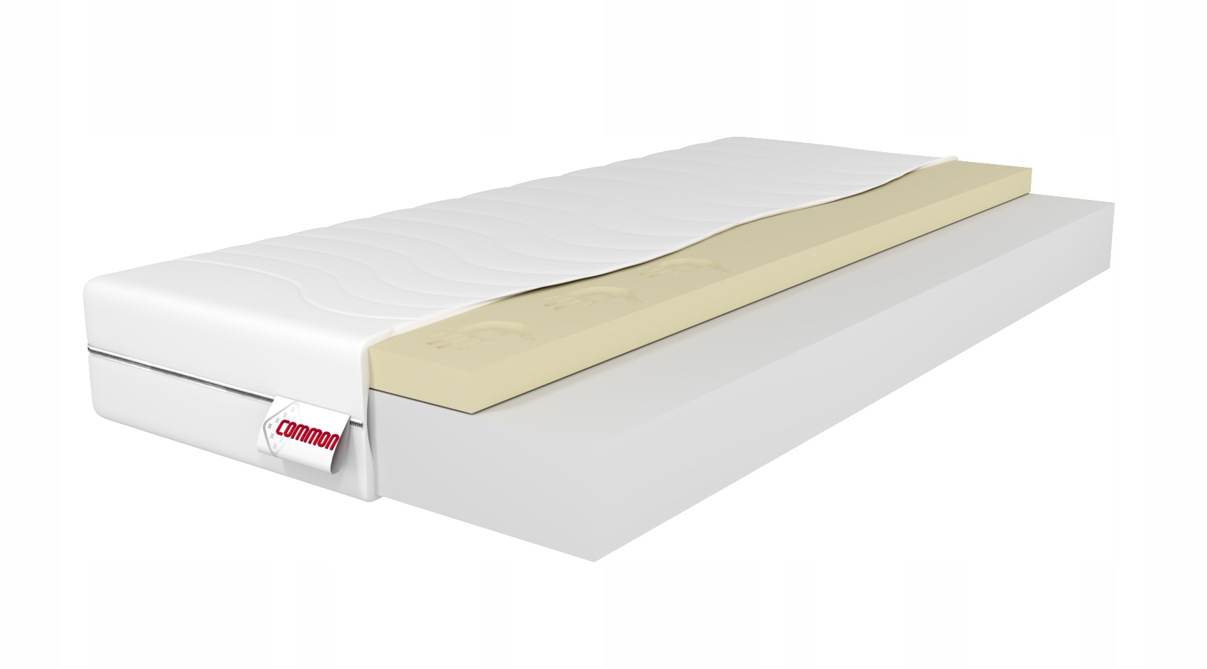 

materac 160x200 4cm visco memory Ronda twardy 20