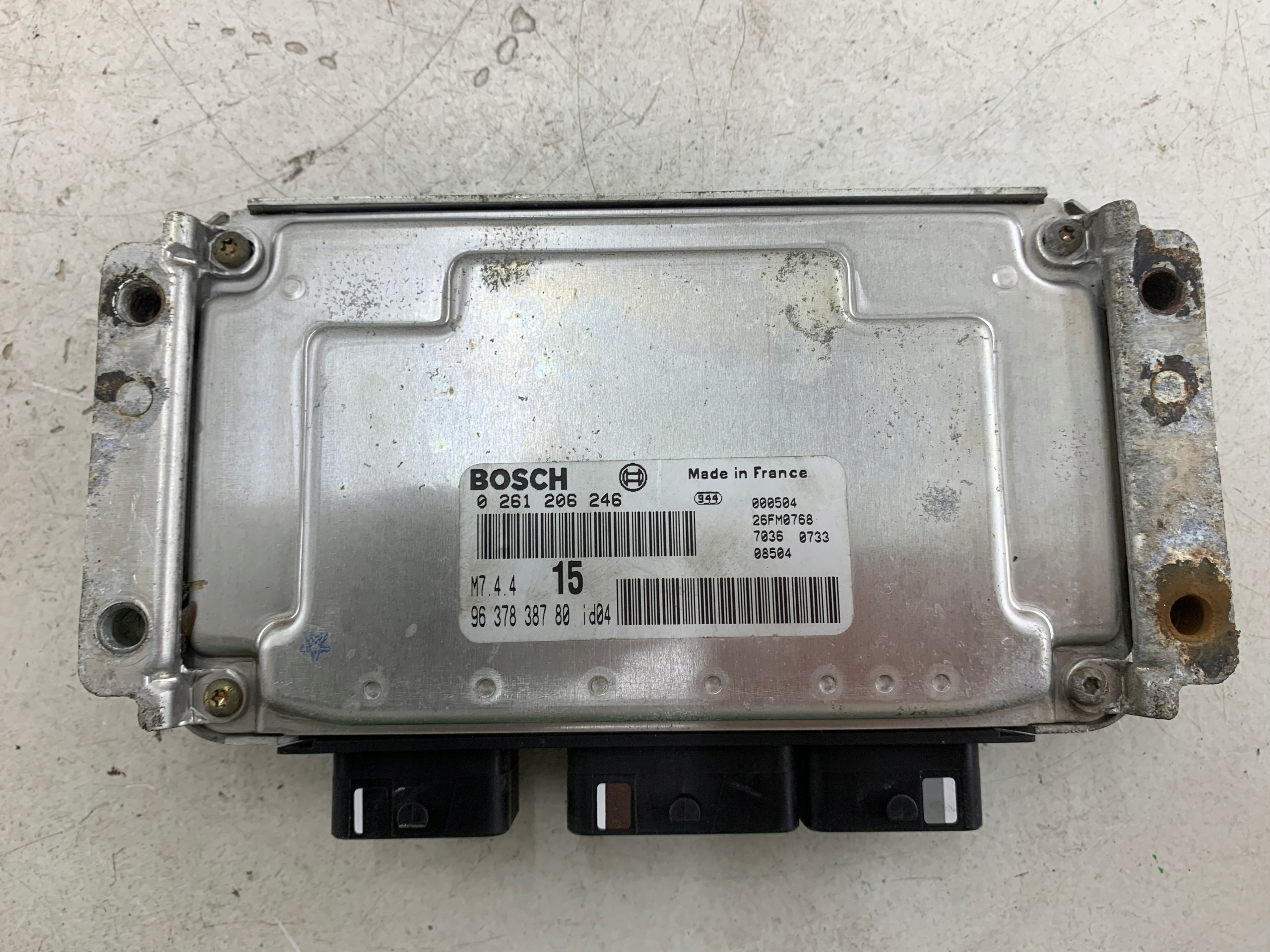 CITROEN SAXO e 1.1 centralina motore 9637838780