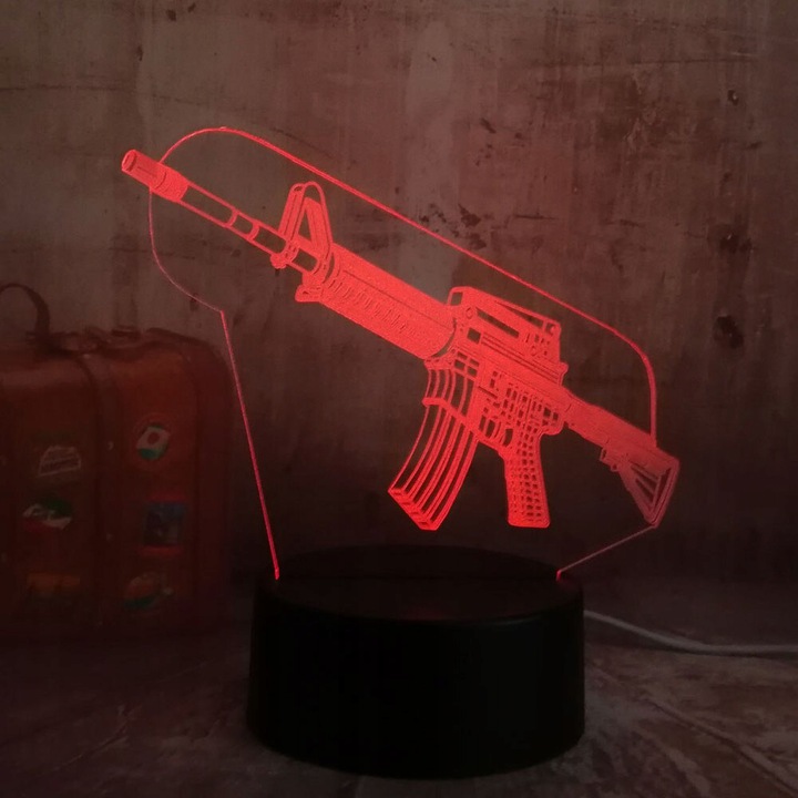 Lampka na biurko Counter Strike CS 16 LED PLEXIDO Kolekcja Exclusive Pro