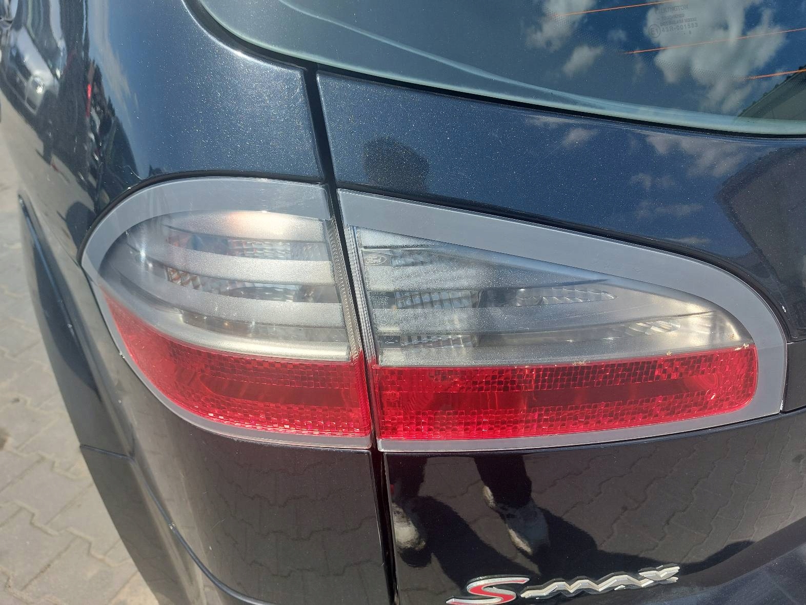 complete rear part trunk door bumper light rear part FORD S-MAX and G6