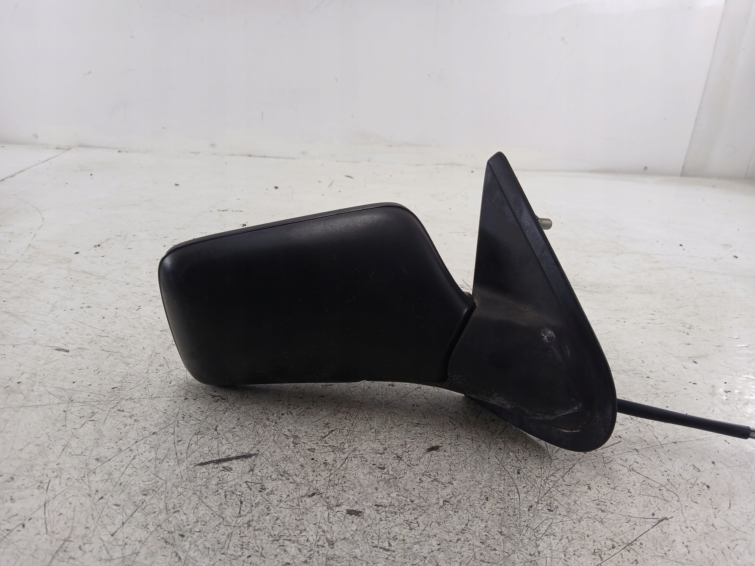 VW GOLF III mirror right manually black,