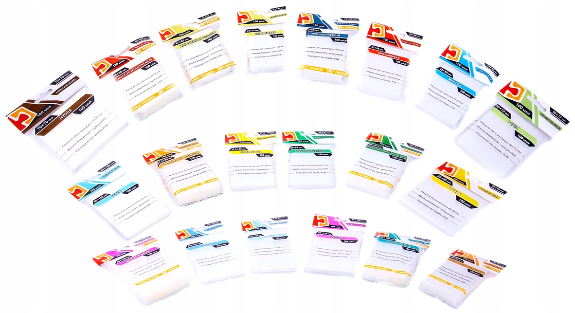 REBEL Koszulki na karty do gry Everdell PL Stan opakowania oryginalne