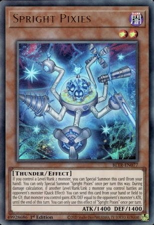 Yu-Gi-Oh! TCG: Spright Pixies (BLTR)