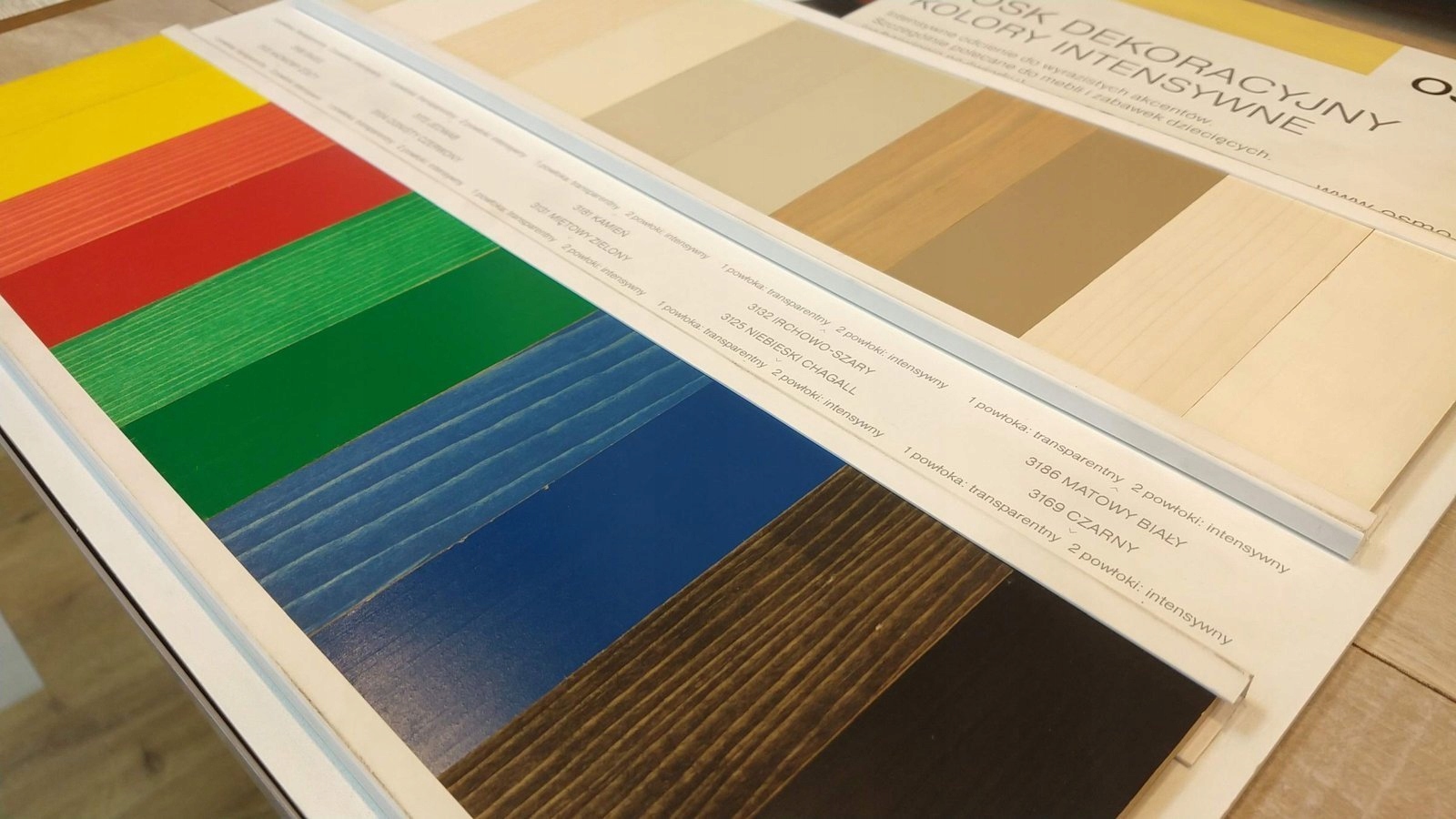 OSMO Wosk Dekoracyjny Intensywny MIĘTOWY ZIELONY RAL 6029 3131 0,125L Kod producenta 3131