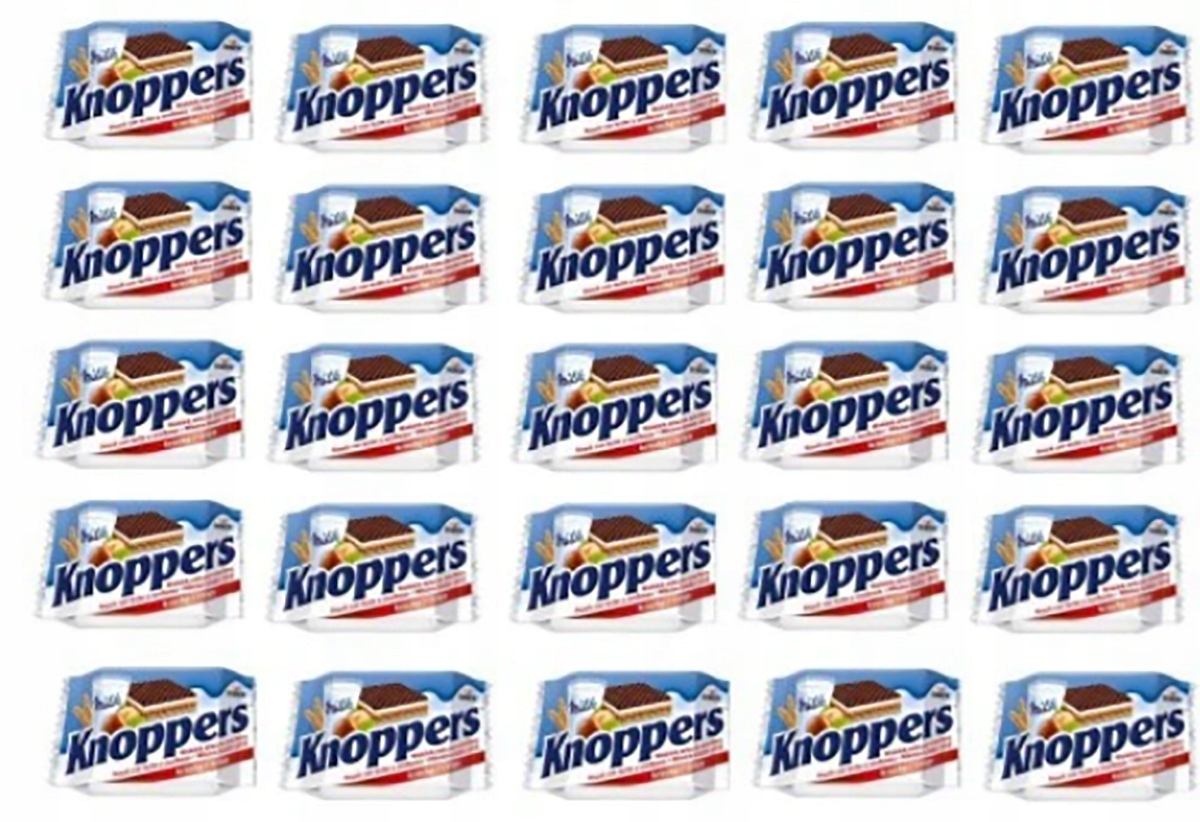 Levně Oplatek Knoppers mléčně-oříškový 24 x 25 g