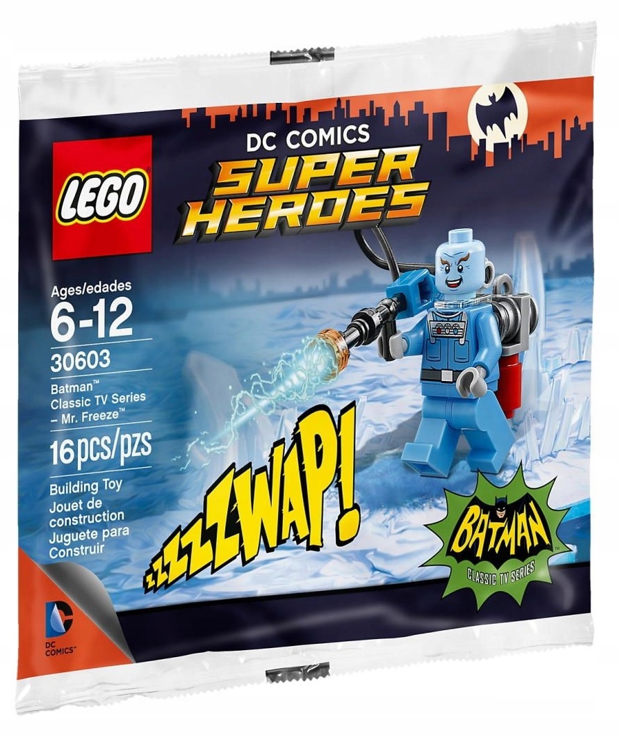 30603 Lego Batman Mr. Freeze Tv Classic DC Heroes polybag Misb