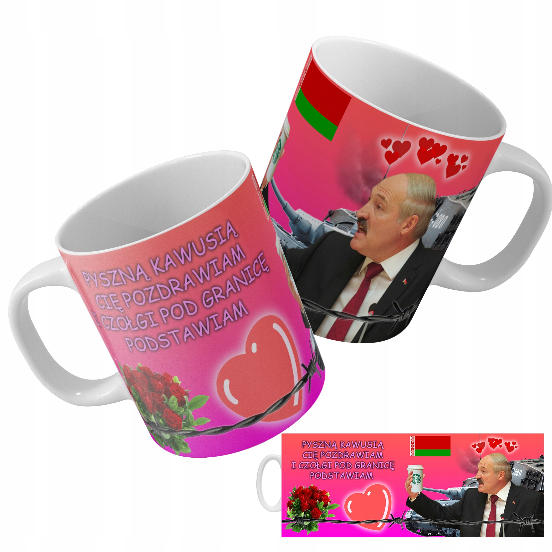 

Kubek Śmieszny do pracy wzór Łukaszenko 01