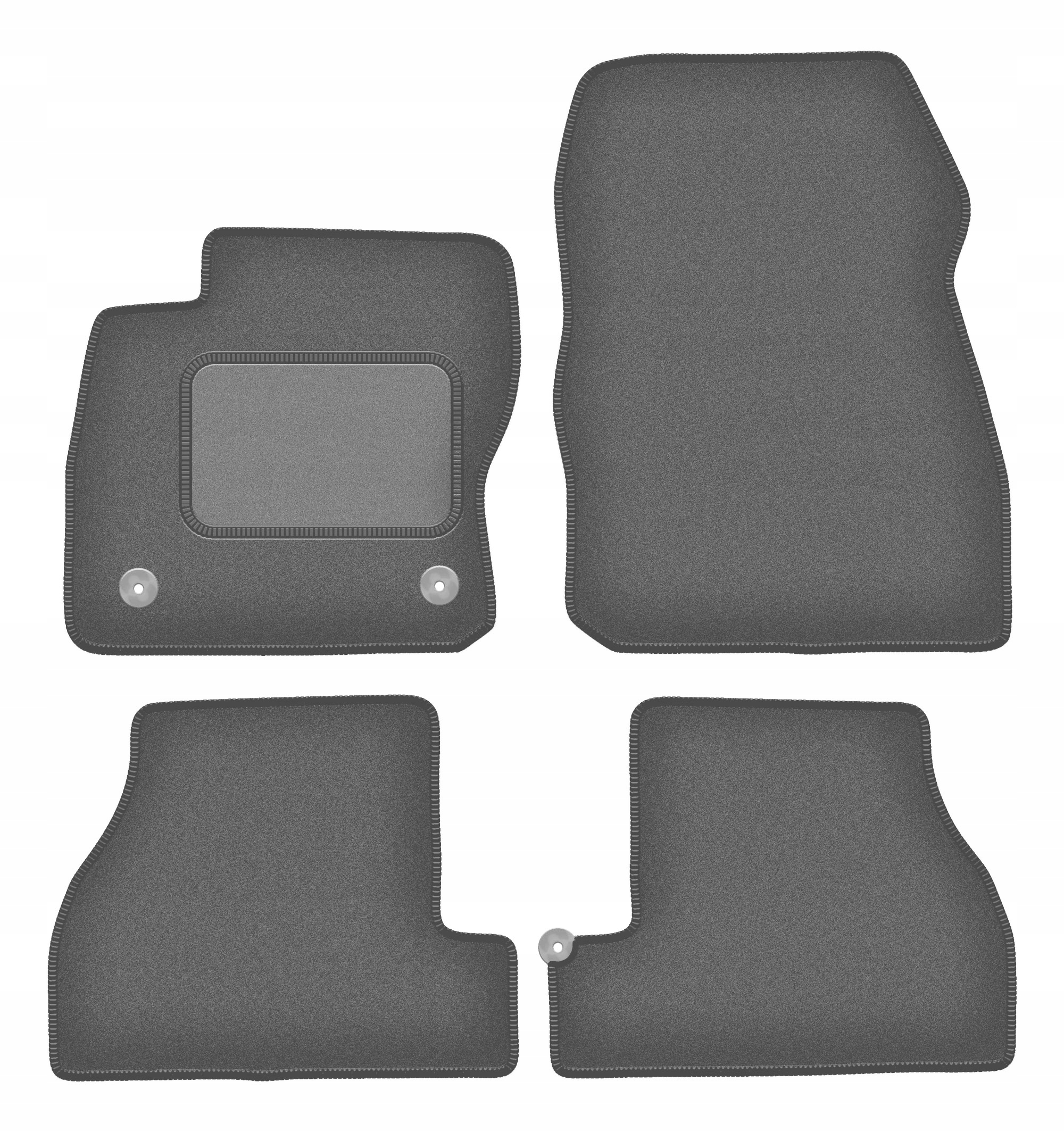 Grafitové autokoberce pro vůz Ford Focus MK3 Usa sedan, kombi (2010-20)