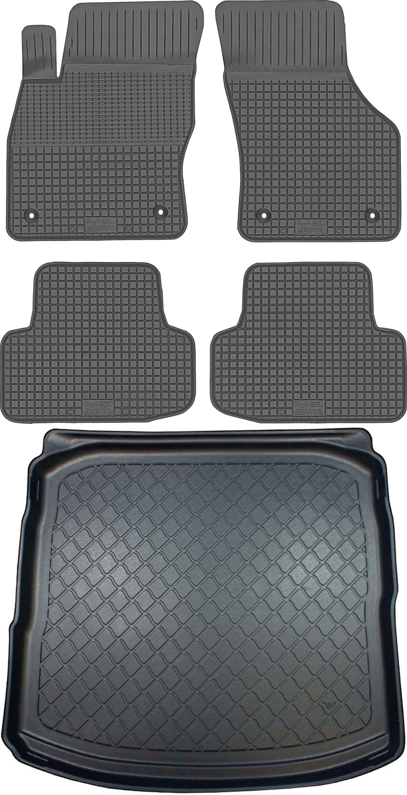 Audi A3 III 8V Sedan od roku 09.2013-03.2020 Sada Koberce batožinový priestor