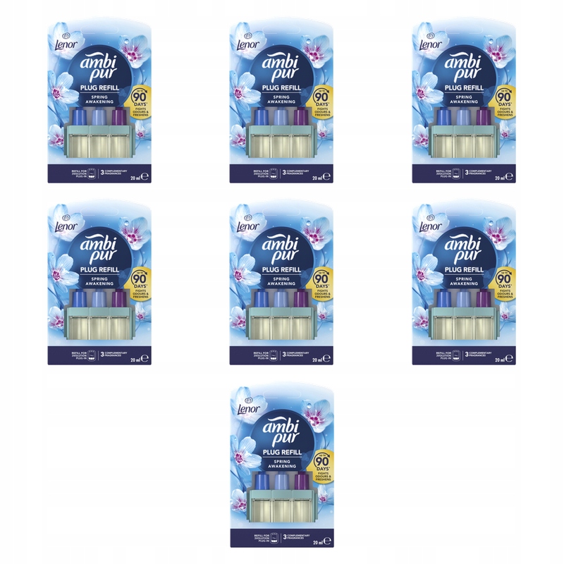 Ambi Pur 3Volution Spring Awakening Náplň do osvěžovače vzduchu 20 ml X7