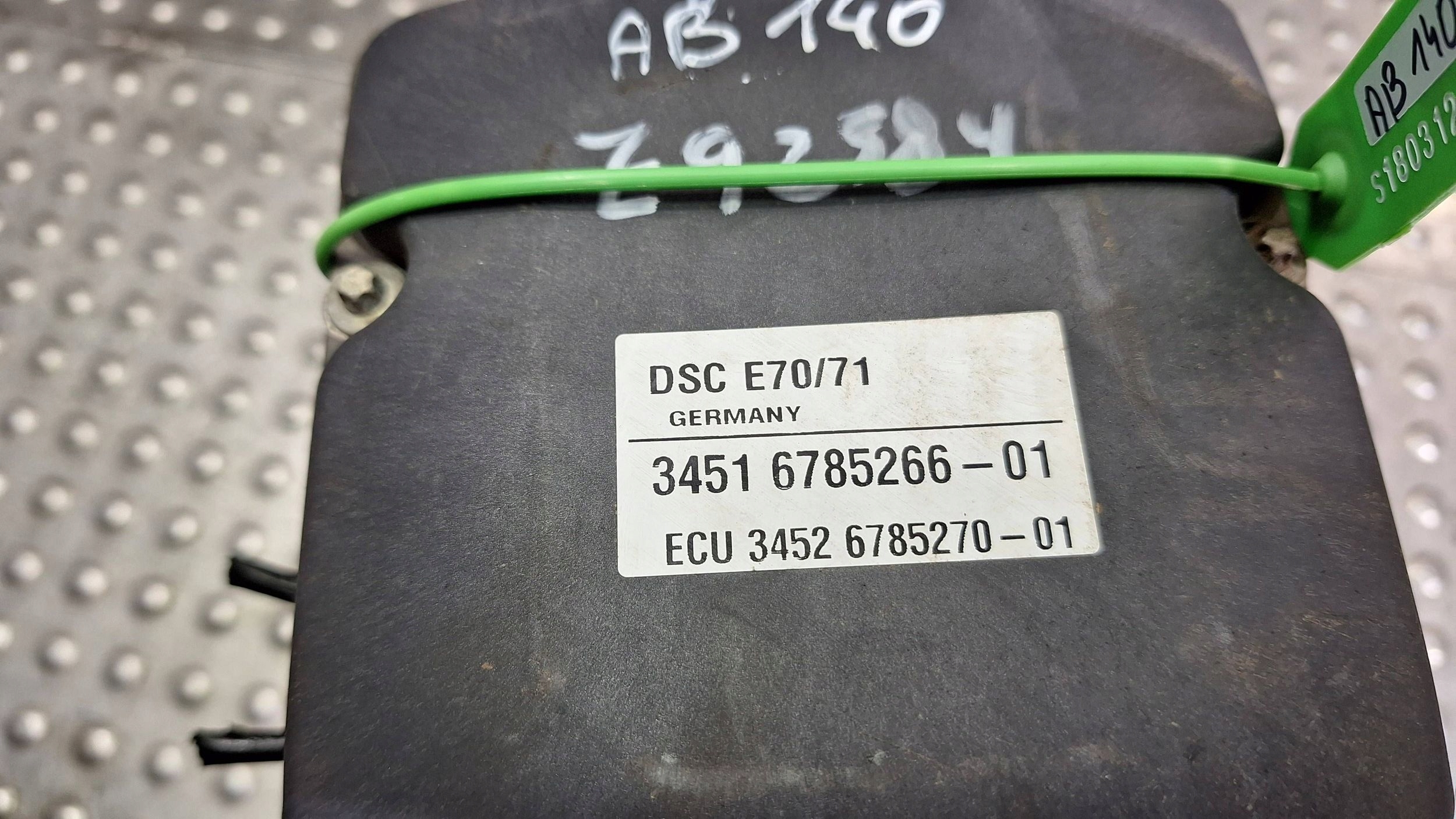 pump control unit ABS 6785270 6785266 BMW X5 E70 X6 E71
