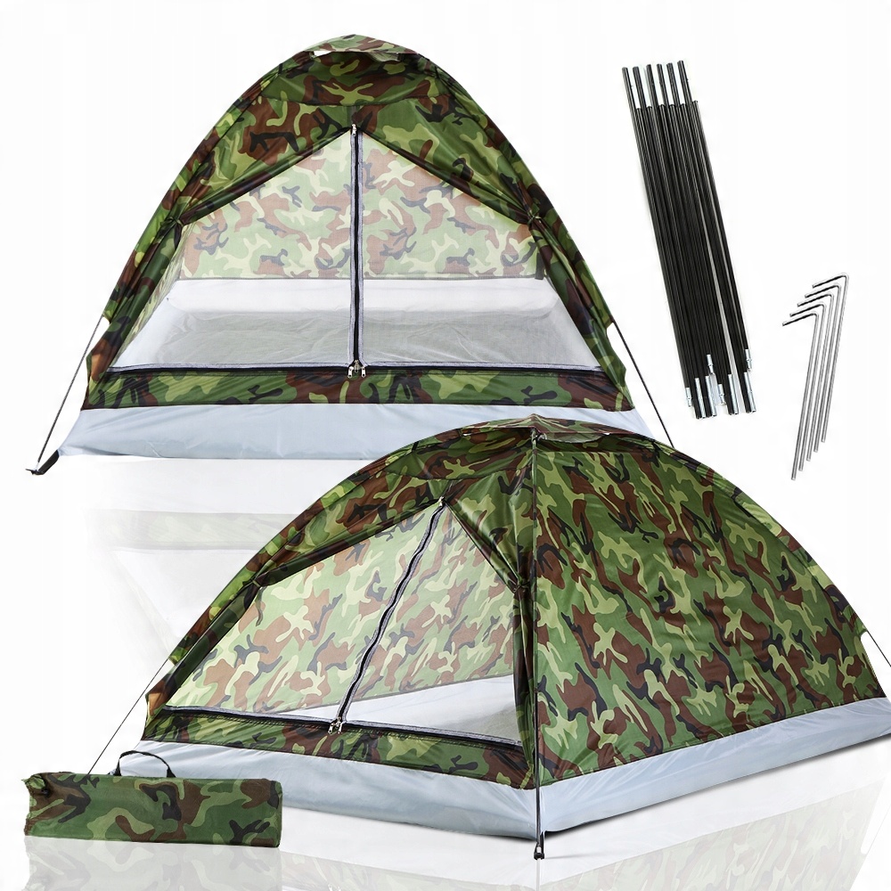 

Namiot Turystyczny 4 Osobowy Moskitiera 2 X 2 M