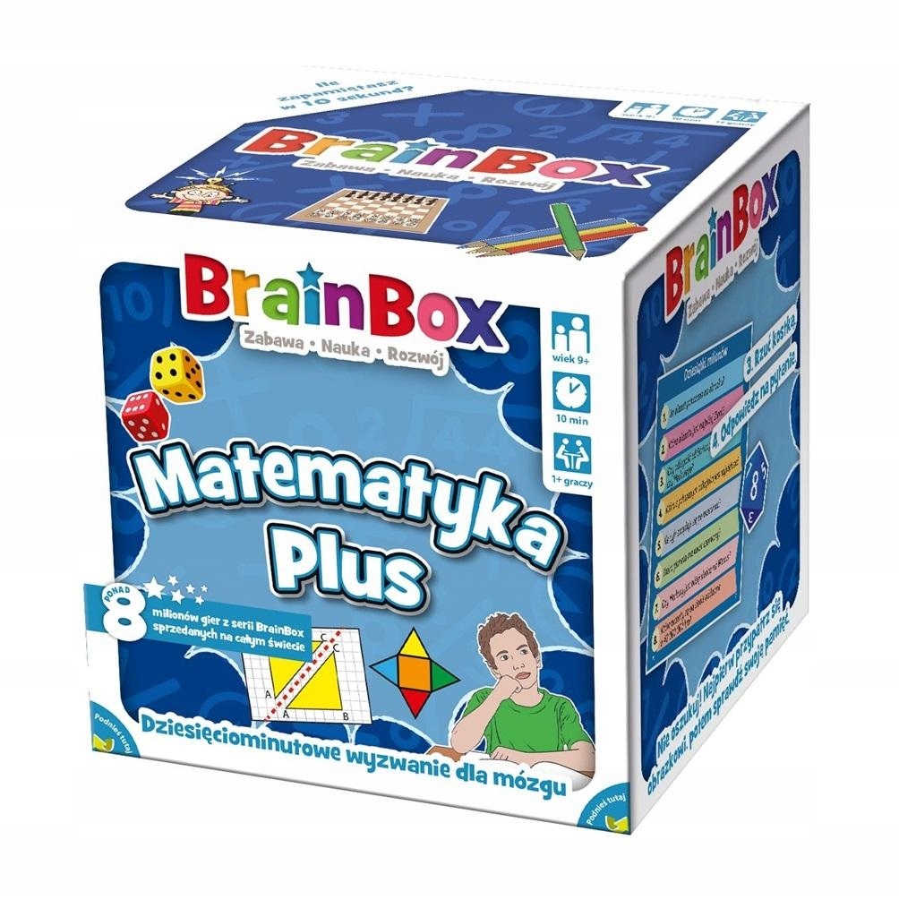 

Gra Brainbox Matematyka Plus Druga Edycja