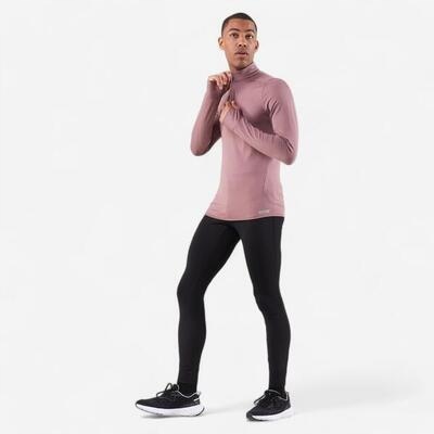Legginsy do biegania męskie Kiprun Run 100 ocieplane XL W39 L34