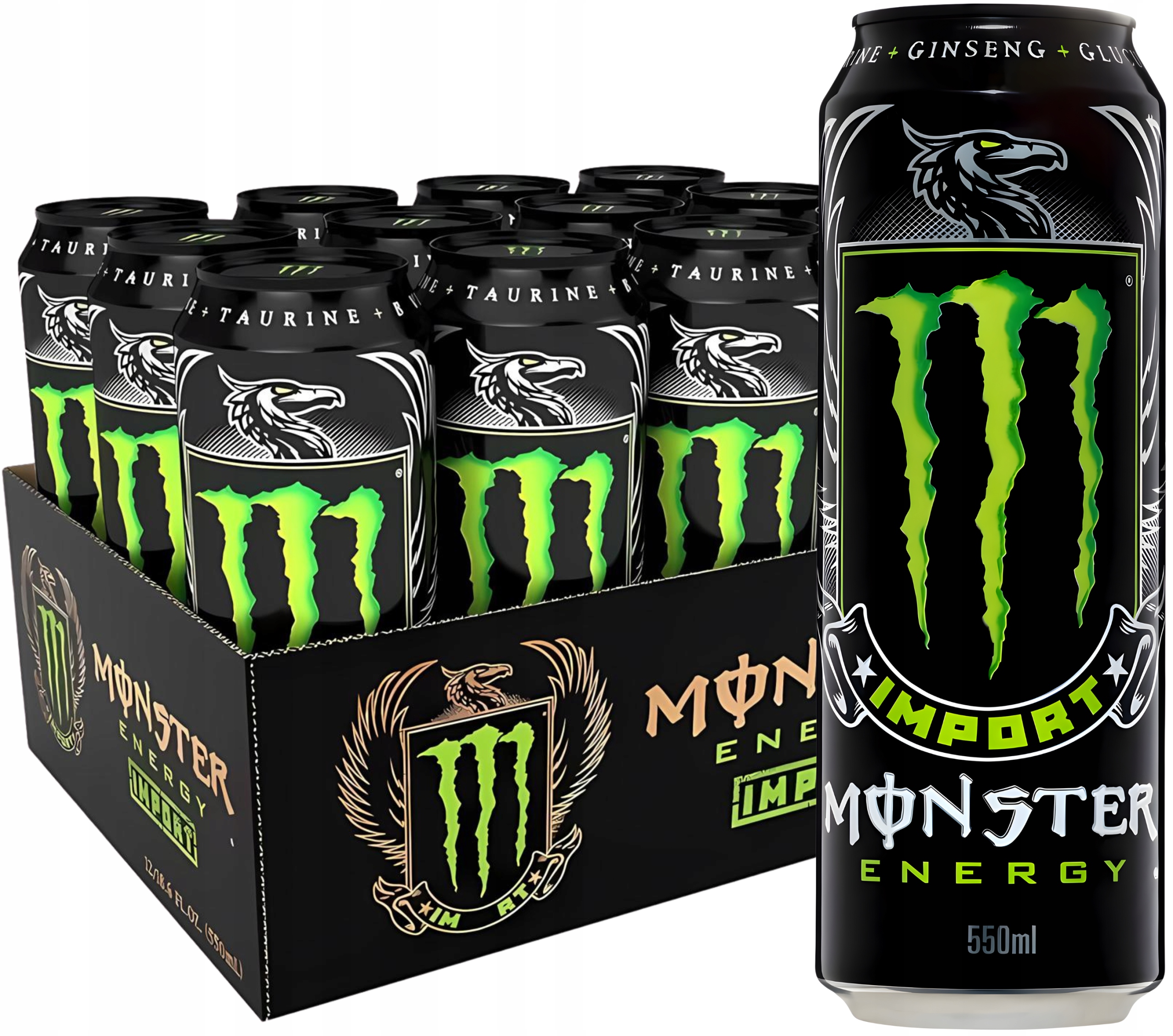 Monster Original Import Usa 12×550ml