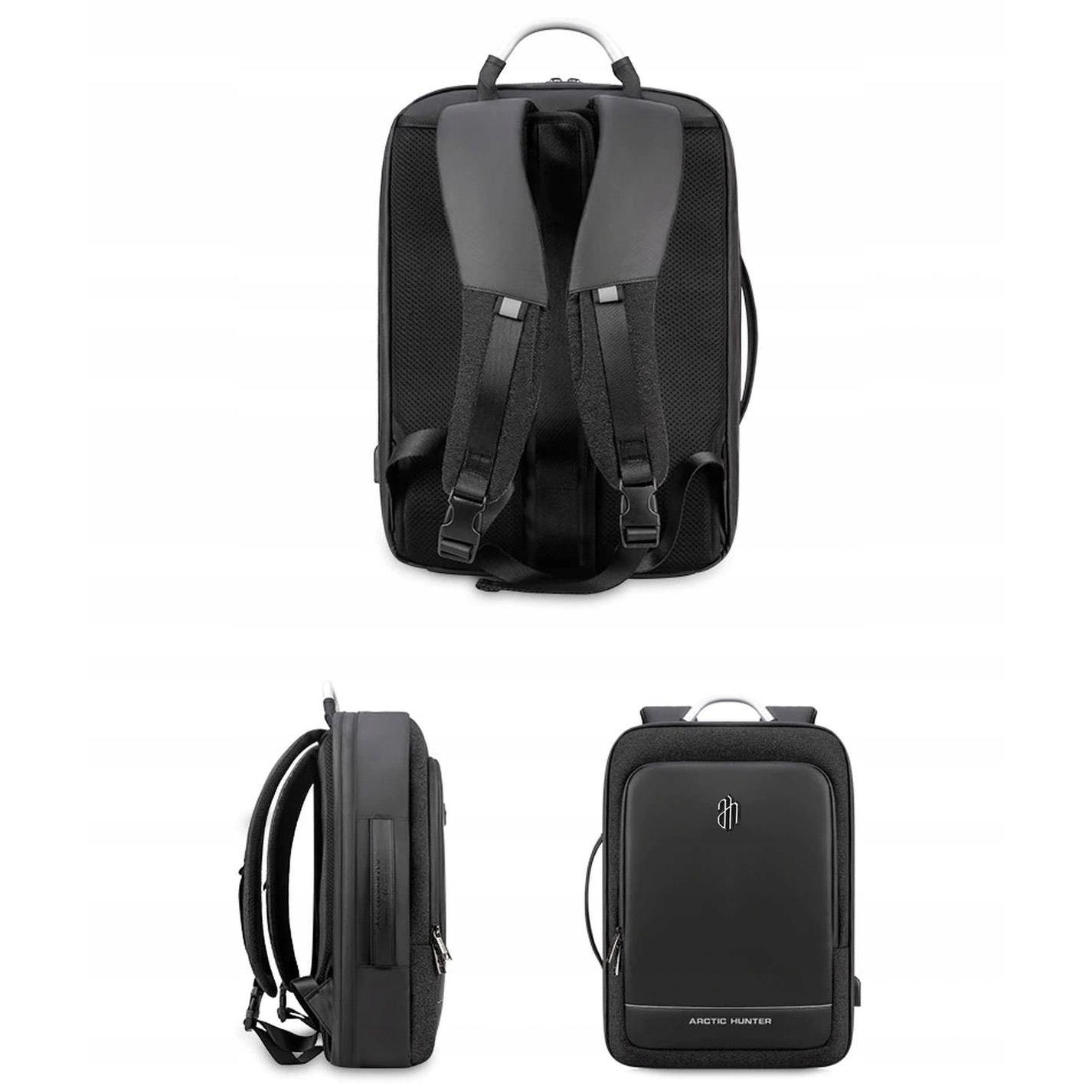 Plecak na laptopa 17,3 Arctic Hunter regulowany Wielkość matrycy 17.3