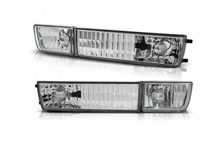 KPVW21 - Галогены + указатели поворота Vw Golf III 3 Chrome Depo