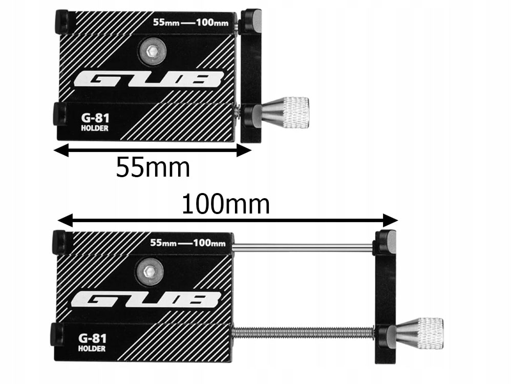 MOCNY ALUMINIOWY UCHWYT ROWEROWY NA TELEFON REGULOWANY NA KIEROWNICĘ Kod producenta G85