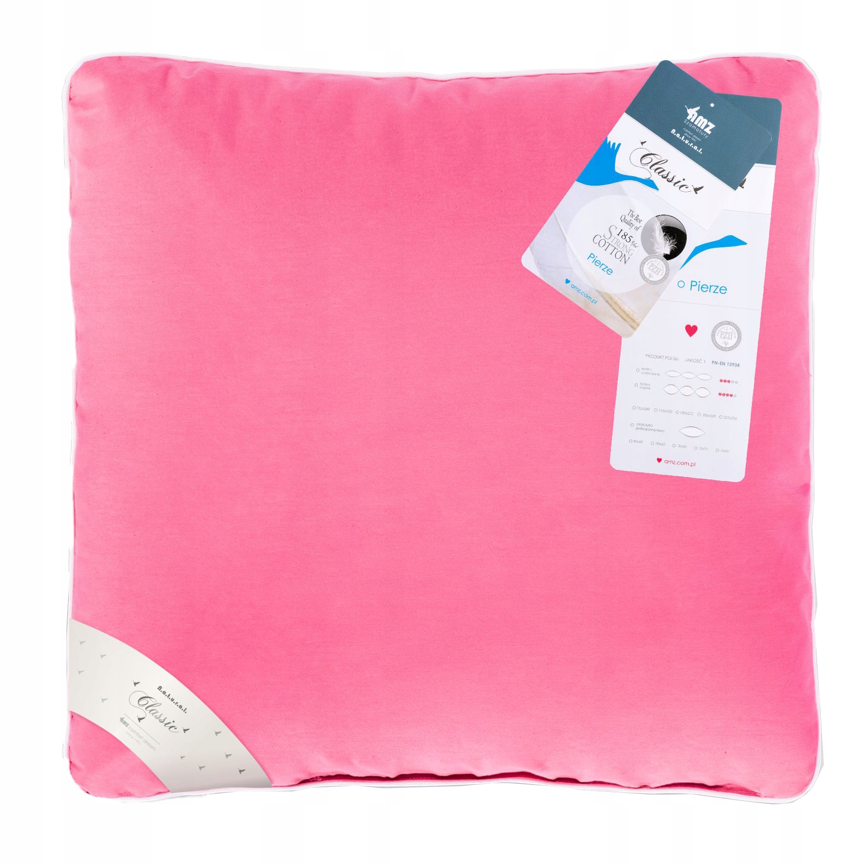 

Poduszka Amz Pierze gęsie bawełna 100% 40x60