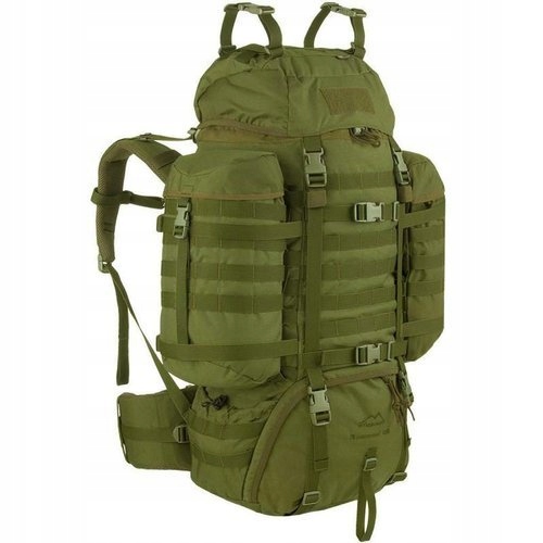 Plecak wojskowy taktyczny Wisport Raccoon 85 l Cordura Olive Green Zielony
