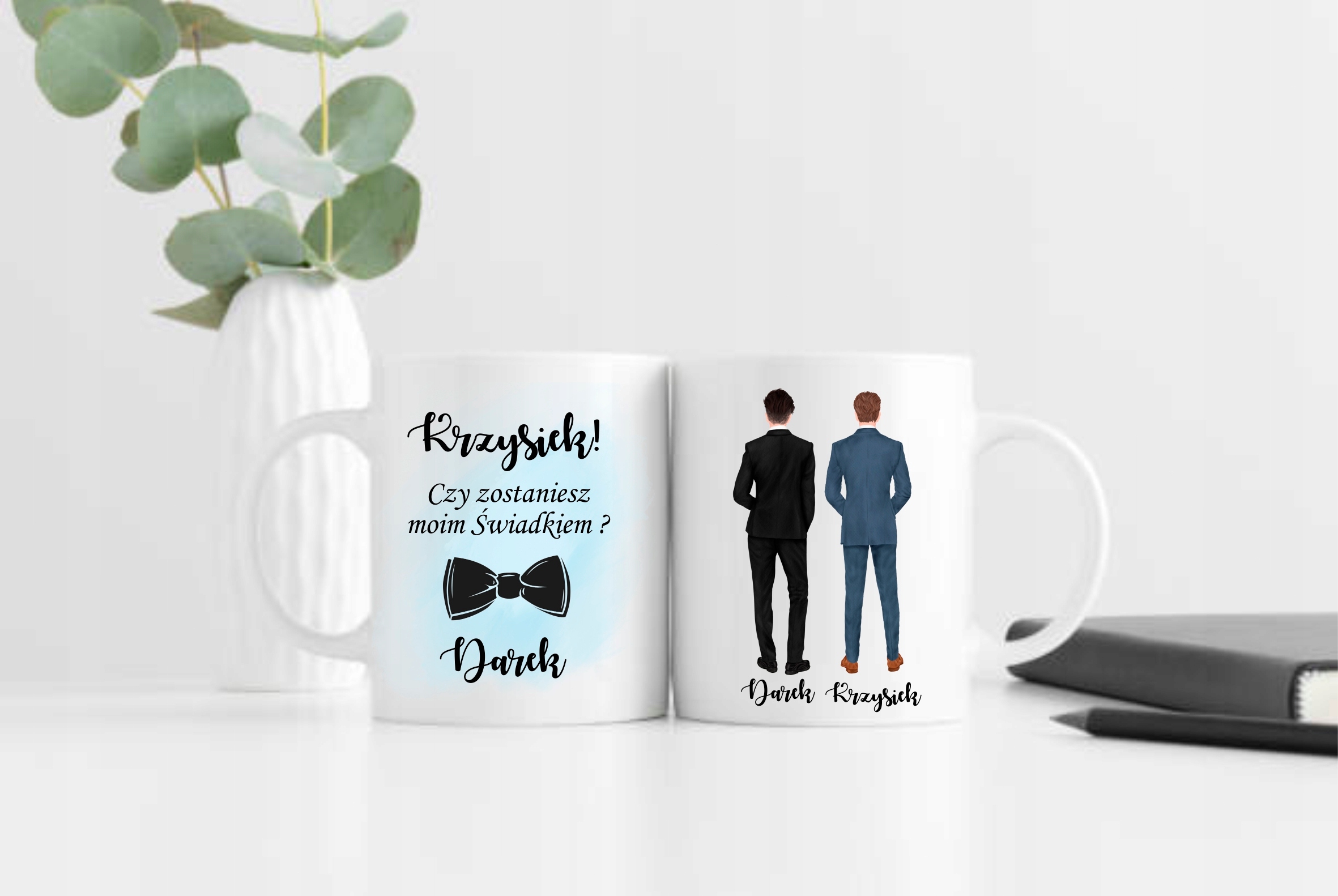 Kubek dla świadka Prośba o świadkowanie Marka inny