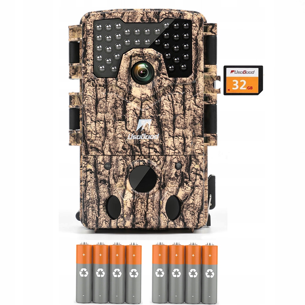 Lovecká Kamera 48 Mp Lesní Noční Vidění 850 Nm Detekce 18 M Sd 32 Gb 8AA