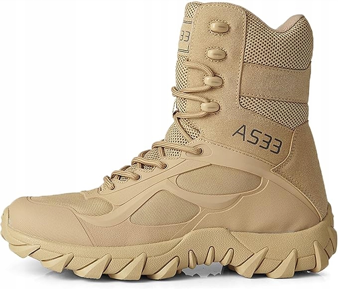 Hongrenamz Trekové Béžové Vysoké Pánské Boty 44 6CB