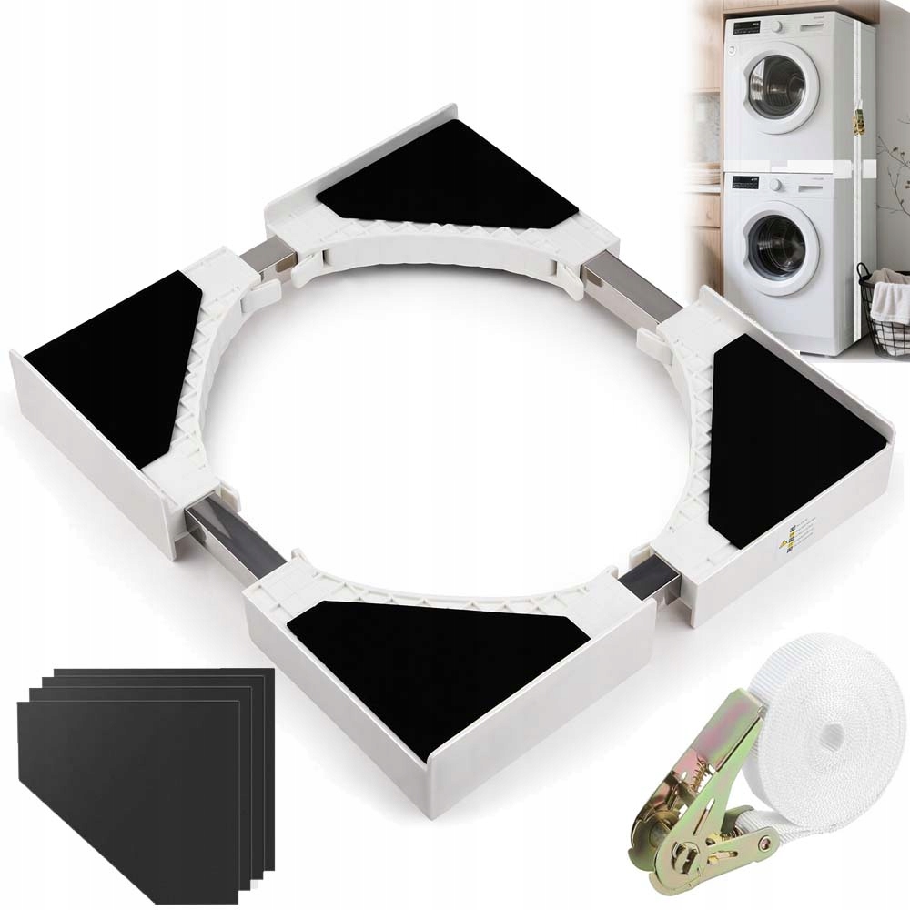 Łącznik Pralki Z Suszarką Pralka Suszarka Łączenie 46-66CM Wysoka Nośność