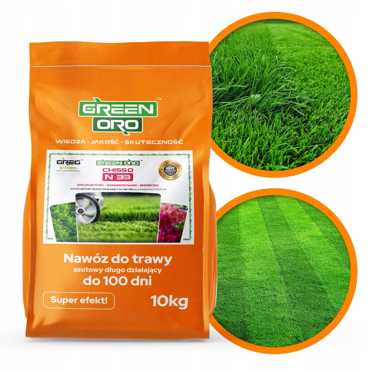 

Nawóz do Trawy Trawnika 10kg działa 100dni 400m2