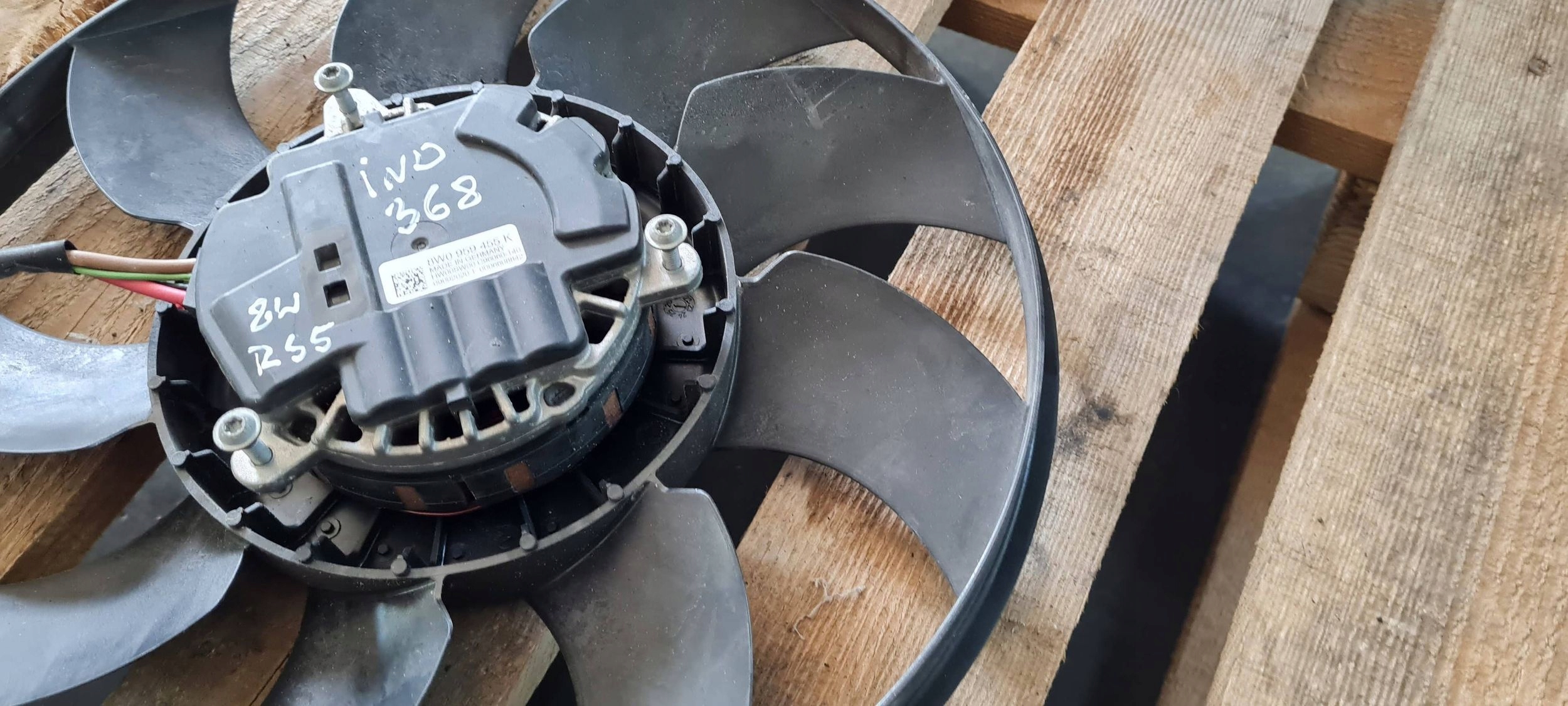 RS5 8W LIFT S5 A5 ventilátor vrtule chladiče A4 B9 A6 A7 8W0959455K