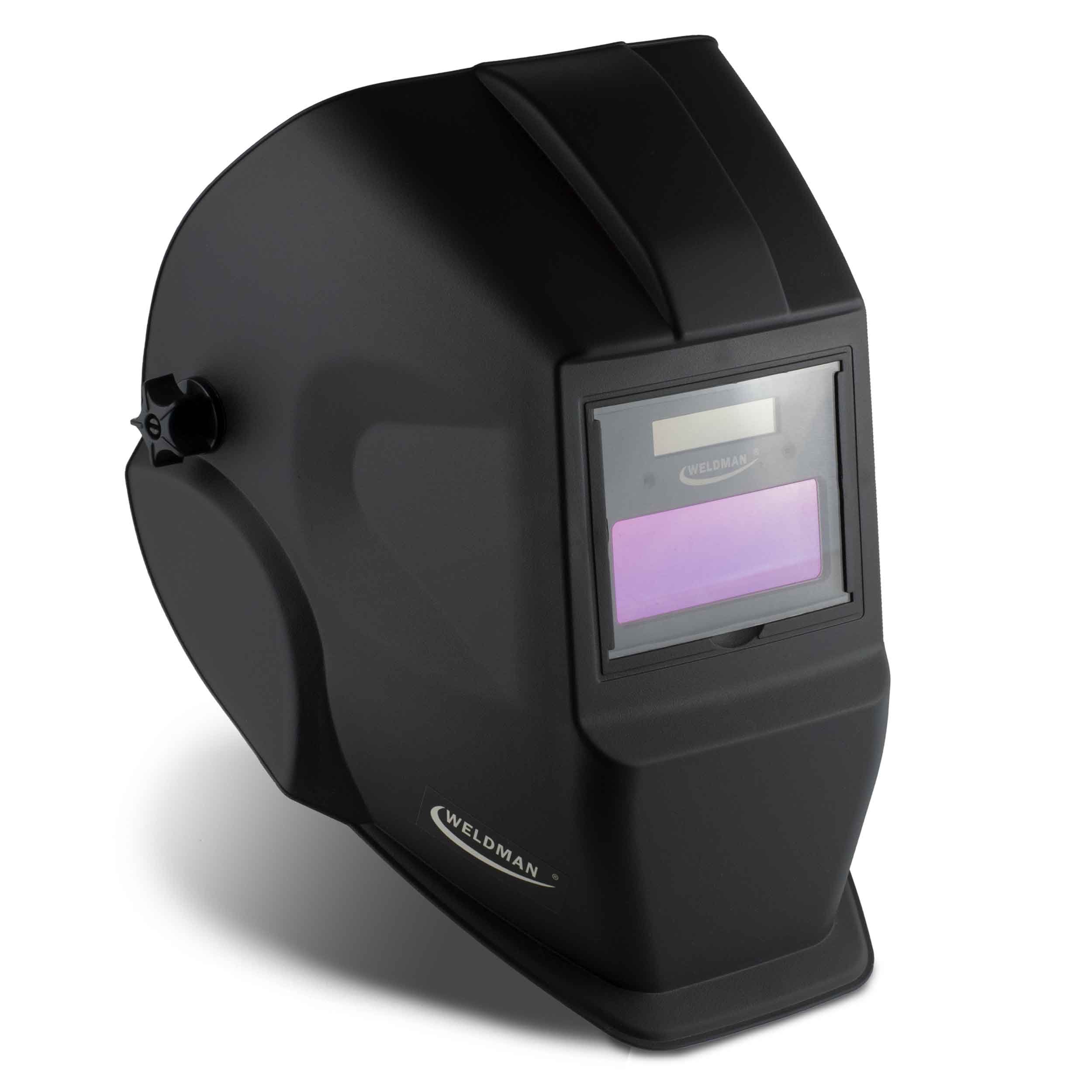 PRZYŁBICA SPAWALNICZA MASKA SAMOŚCIEMNIAJĄCA WELDMAN FILTR MIG MAG Seria Basic Black