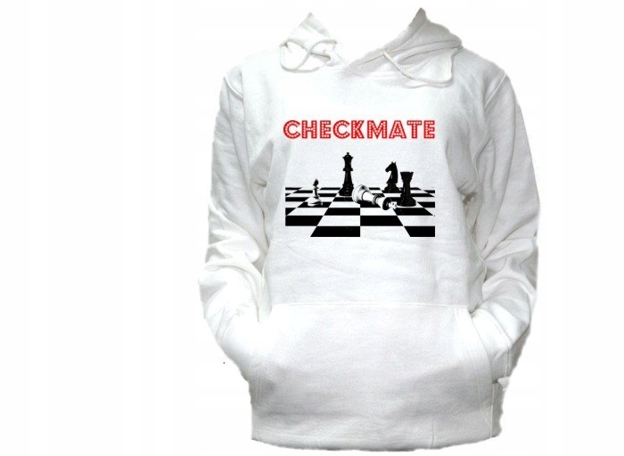 

Bluza Kaptur Szachy Szachista Chess Wzory