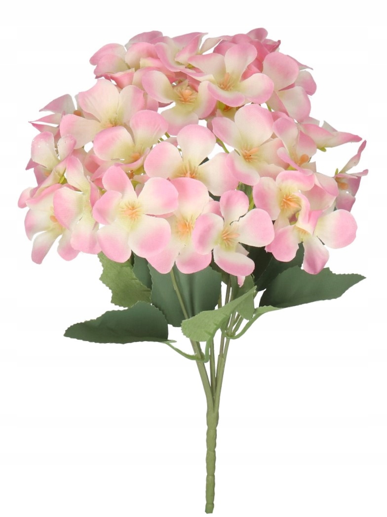 SZTUCZNE KWIATY ROŚLINY BUKIET HORTENSJA JAK ŻYWA Stan opakowania oryginalne