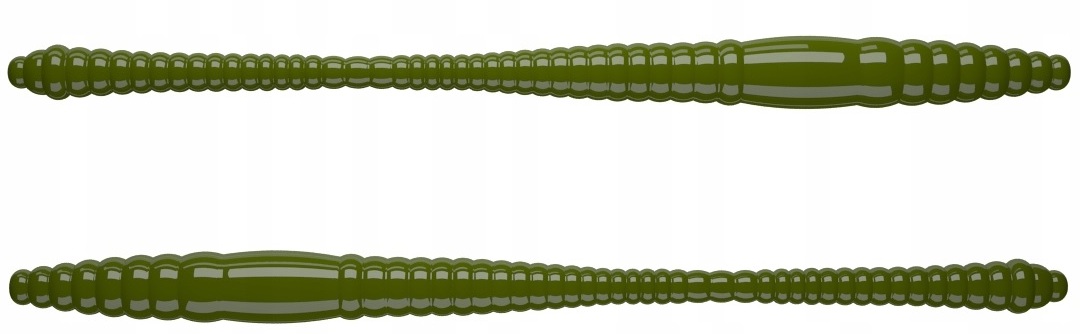 Libra Lures Przynęta Guma Dying Worm 7cm 031 Olive Bez Zapachu 1 szt.