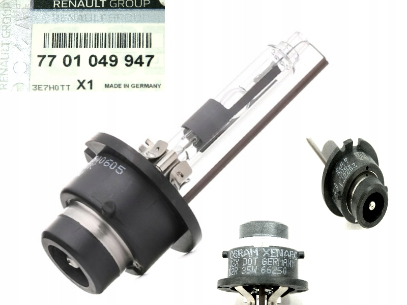 

Oryginalna Żarówka D2R Ksenon Renault Osram