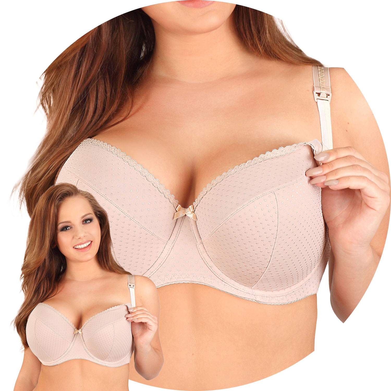 Lupoline Lupo 1381 Big na kojení podprsenka Béžová 85H