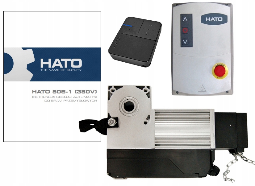Napęd przemysłowy automat do bram 5m Hato 380V