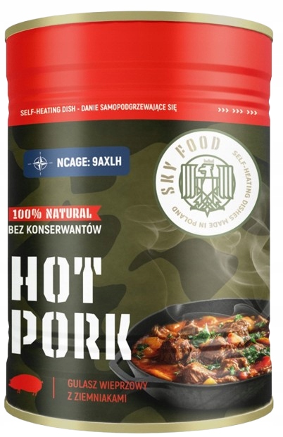 Sky Food Hot Pork Gulasz wieprzowy z ziemniakami 400 g