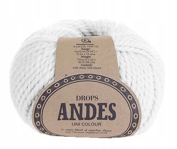 Drops Andes 1101 biały