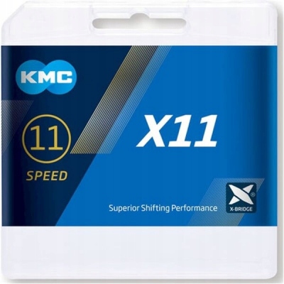Řetěz na kolo Kmc X11 Aurora Blue, 118 článků