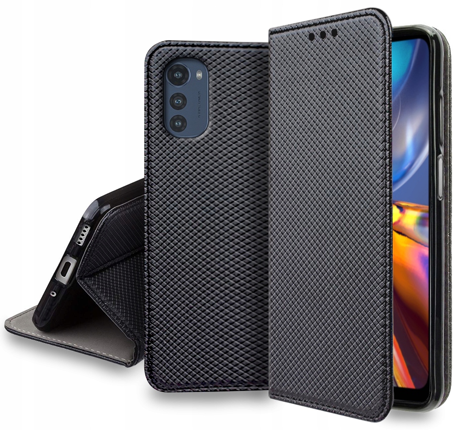 

Etui S-Magnet Case Szkło do Motorola Moto E32 E32S
